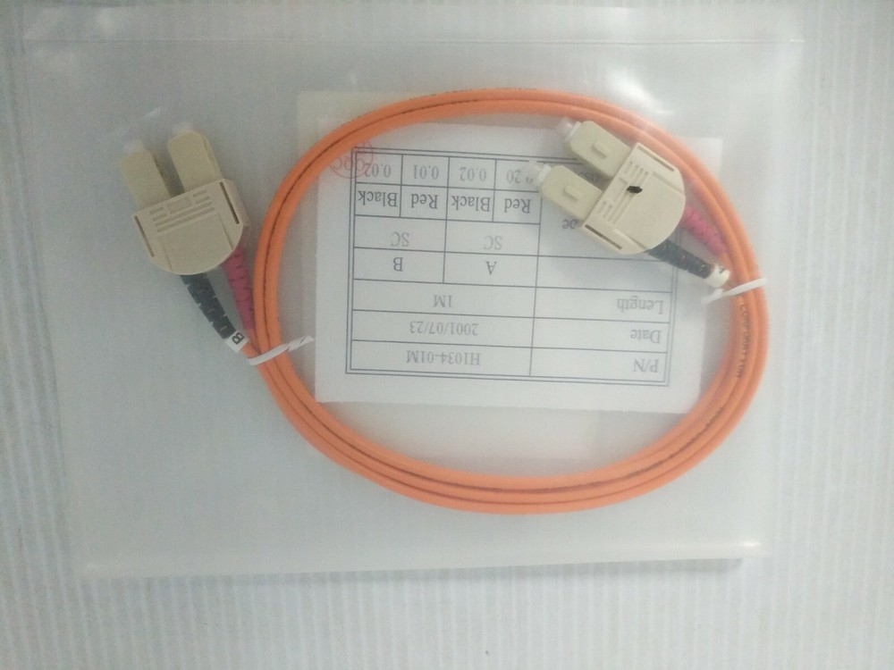 ELITE PHOTONICS FIBER OPTIC CABLE ASSEMBLY SC MULTIMODE 1M