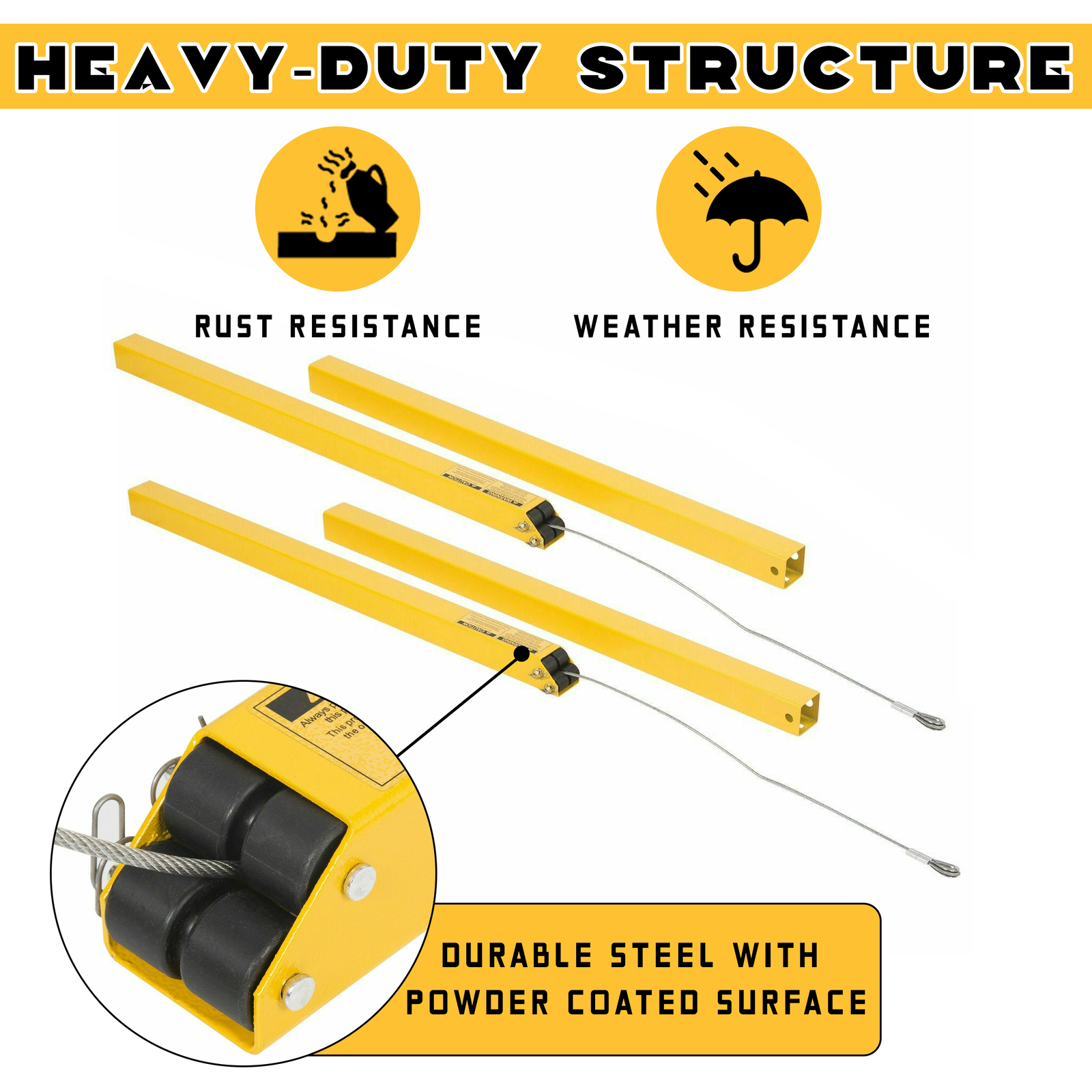 2 Sided Tailgate Utility Trailer Gate & Ramp Lift Assist System