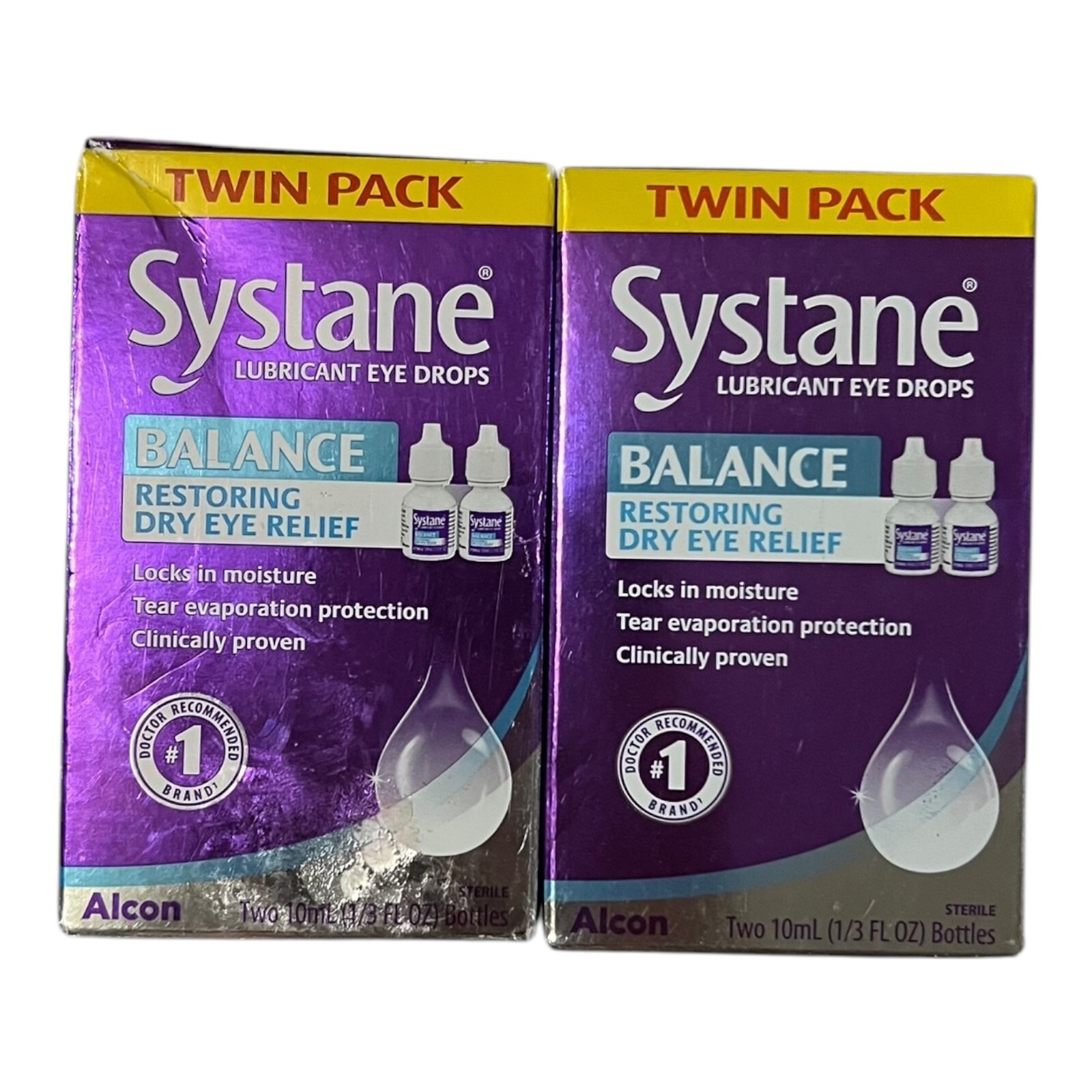 Systane Balance Lubricant Eye Drops TOTAL 4 BOTTLES NEW EXP2026+ *PLEASE READ*