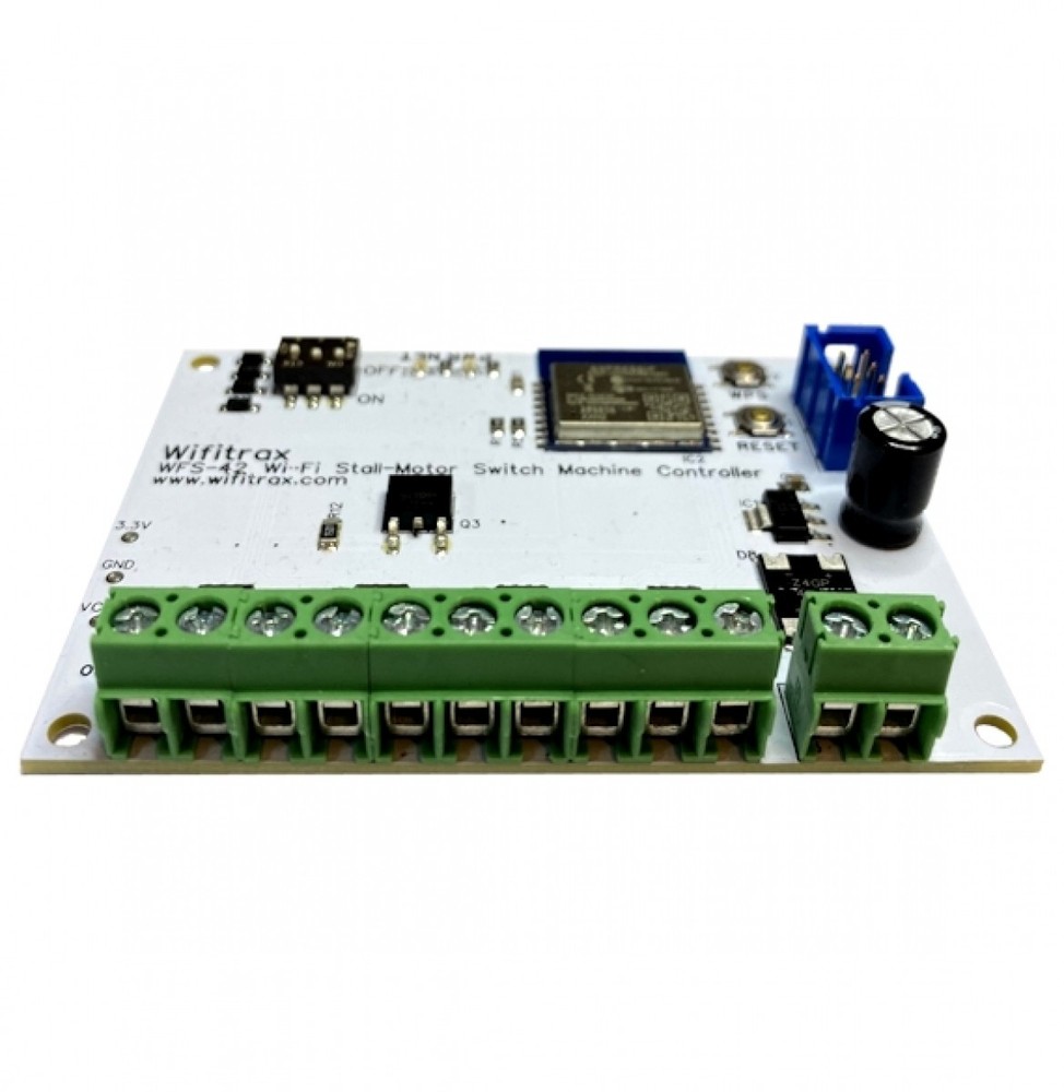 WifiTrax WFS-42 Quad Wi-Fi Stall-Motor Switch Machine Controller