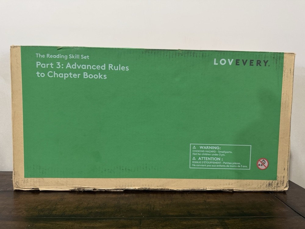 Lovevery Reading Skill Set Part 3 Advanced Rules for Chapter Books