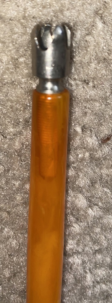 Vtg Butterscotch Bakelite handled tool?