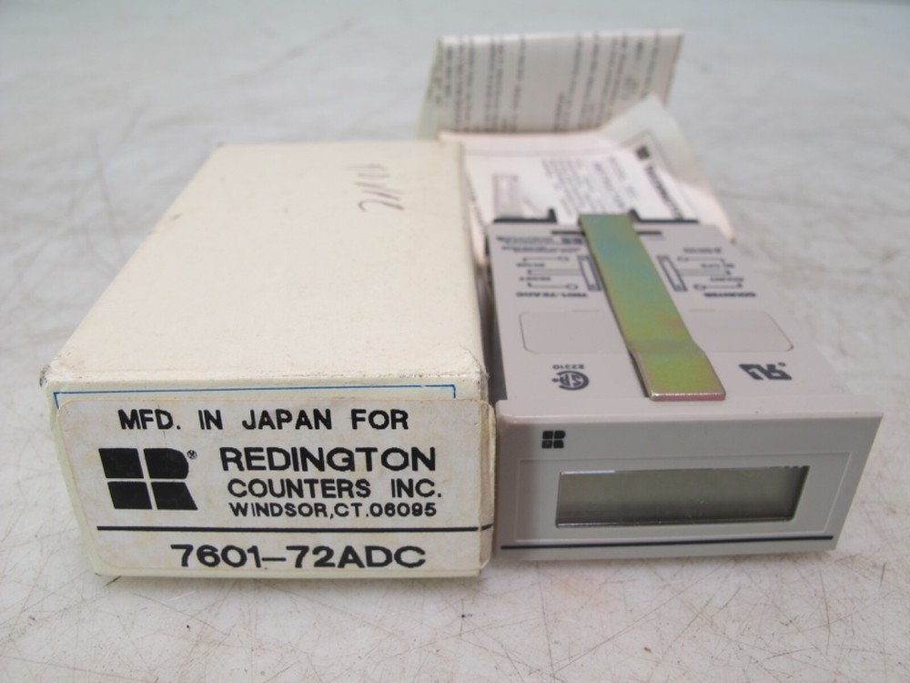 DIGITAL LCD DISPLAY HOUR METER Reddington Digital Counter 7601-72ADC