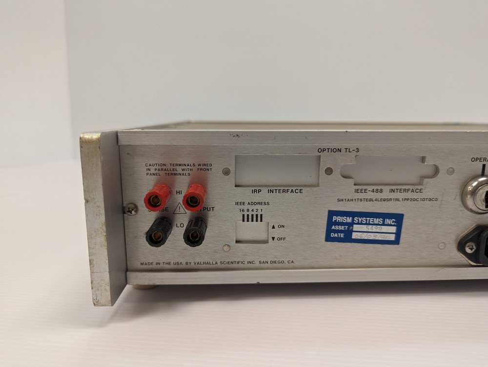 Valhalla Scientific 2701C Programmable Precision DC Voltage/Current Standard