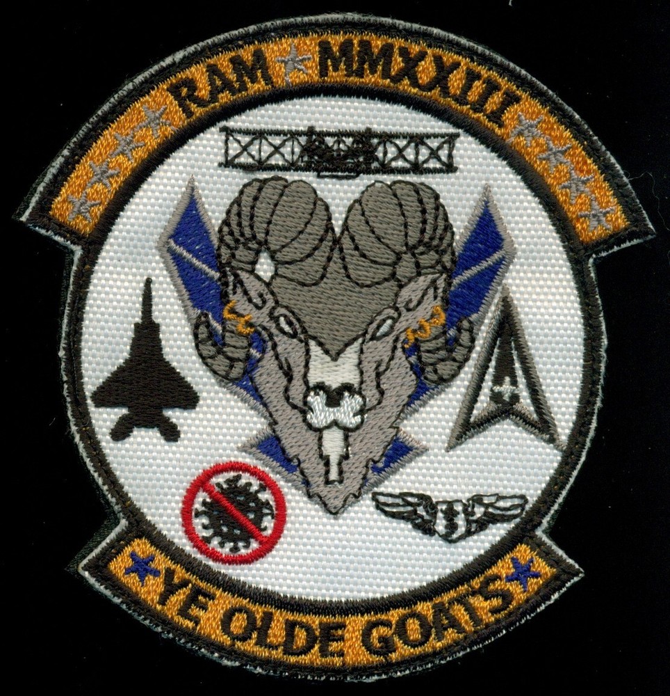 USAF 34th Fighter Squadron Olde Goats Patch MMP