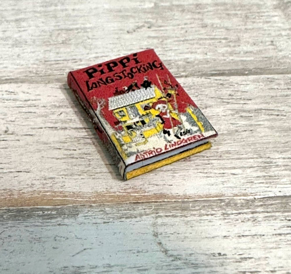 PIPPI LONGSTOCKING 1:12 Scale Miniature Readable Illustrated Book