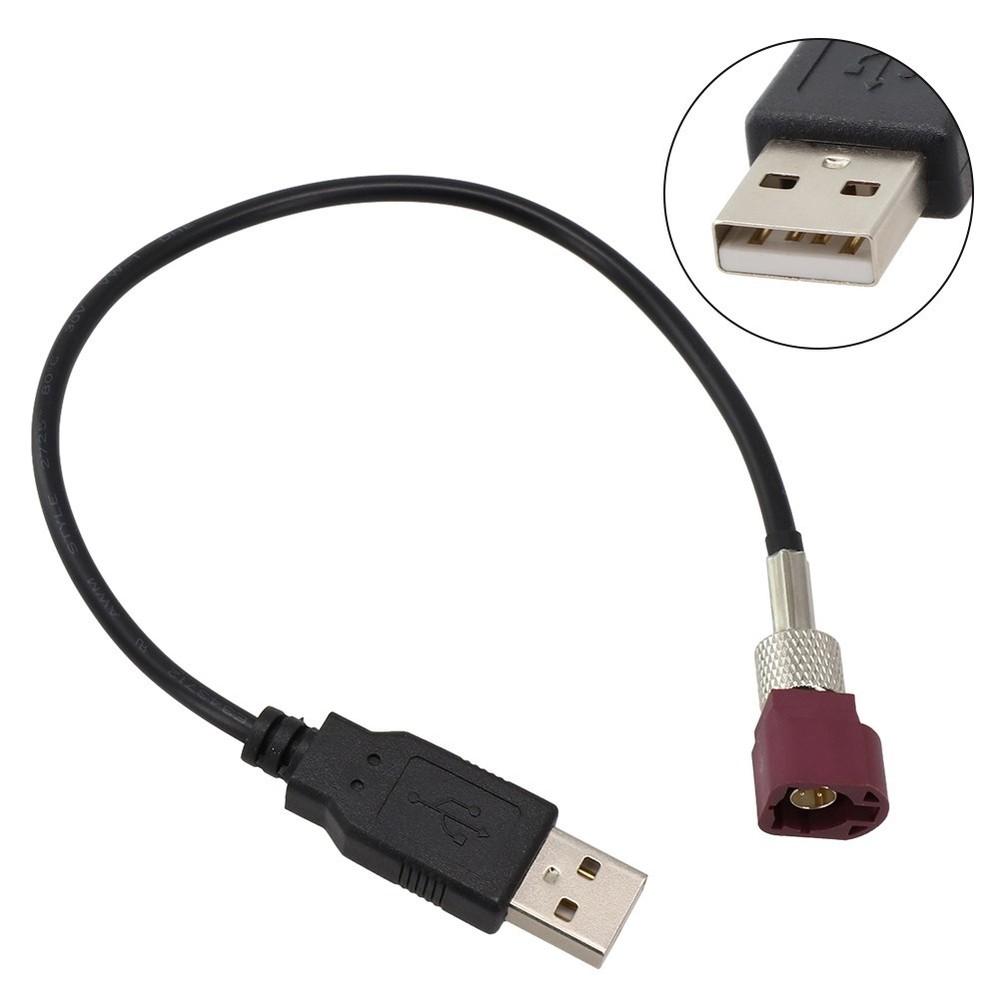 HSD LVDS USB Adapter Cable for Car CD Retrofit Suitable for Most Hosts