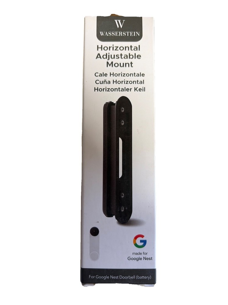 Wasserstein Horizontal Adjustable Mount for Google Nest Doorbell