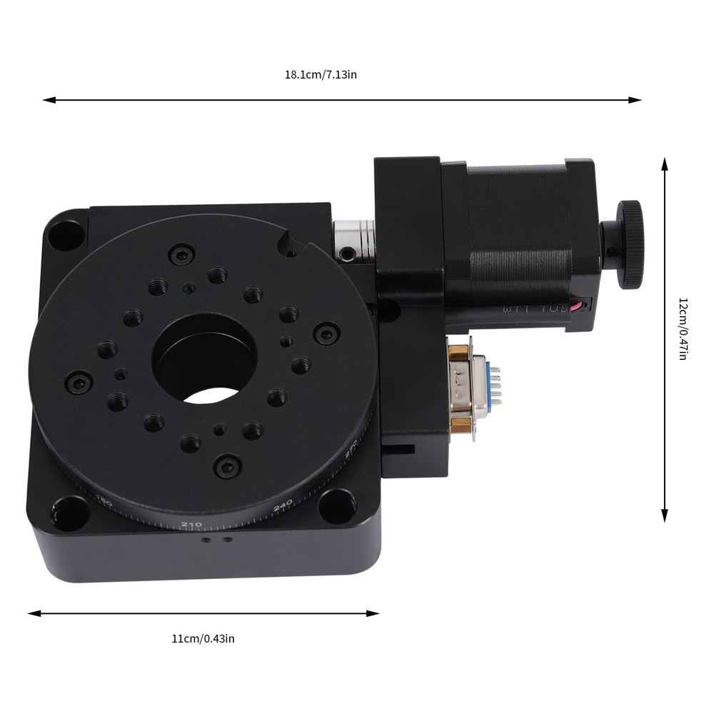 Motorized Rotation Stage Optical Rotary Table Electric Optical Rotation Platform