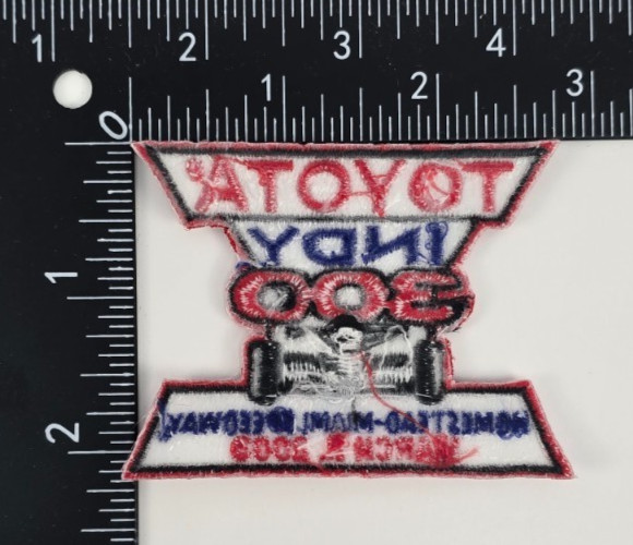 Rare 2003 Toyota Indy 300 Racing Embroidered Patch