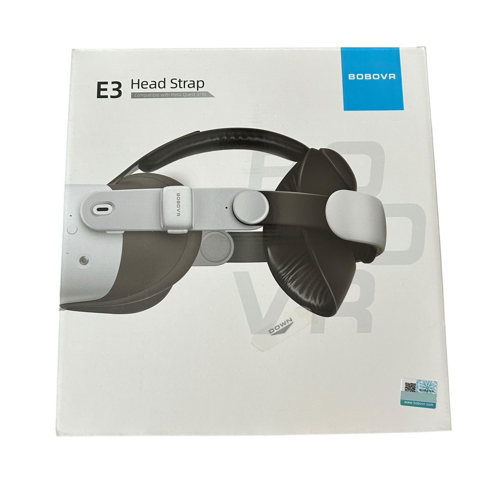 BOBOVR E3 Head Strap for Meta Quest 3/3S for Adjustable Counterweight Balancing