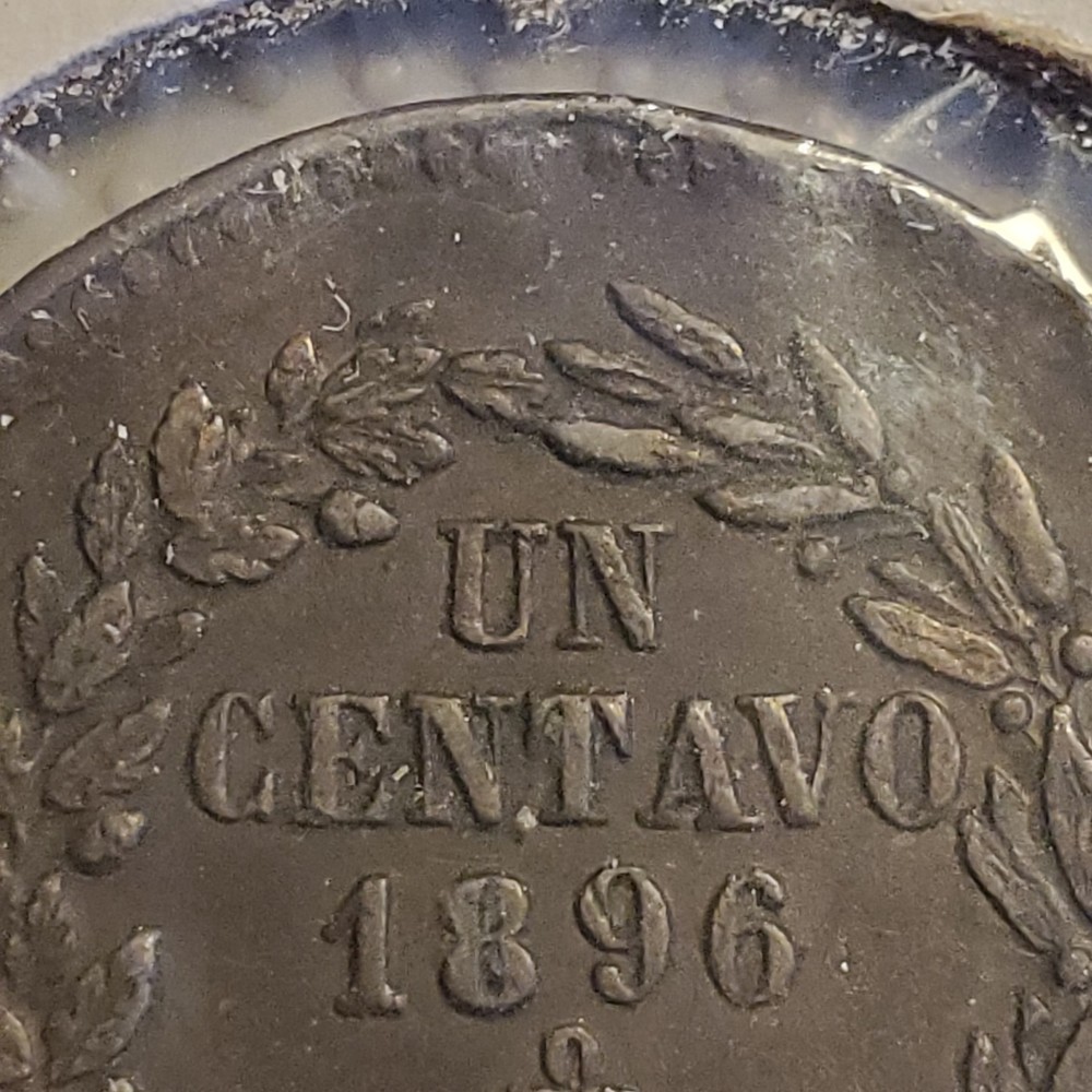 1896 MEXICO 1 CENTAVO