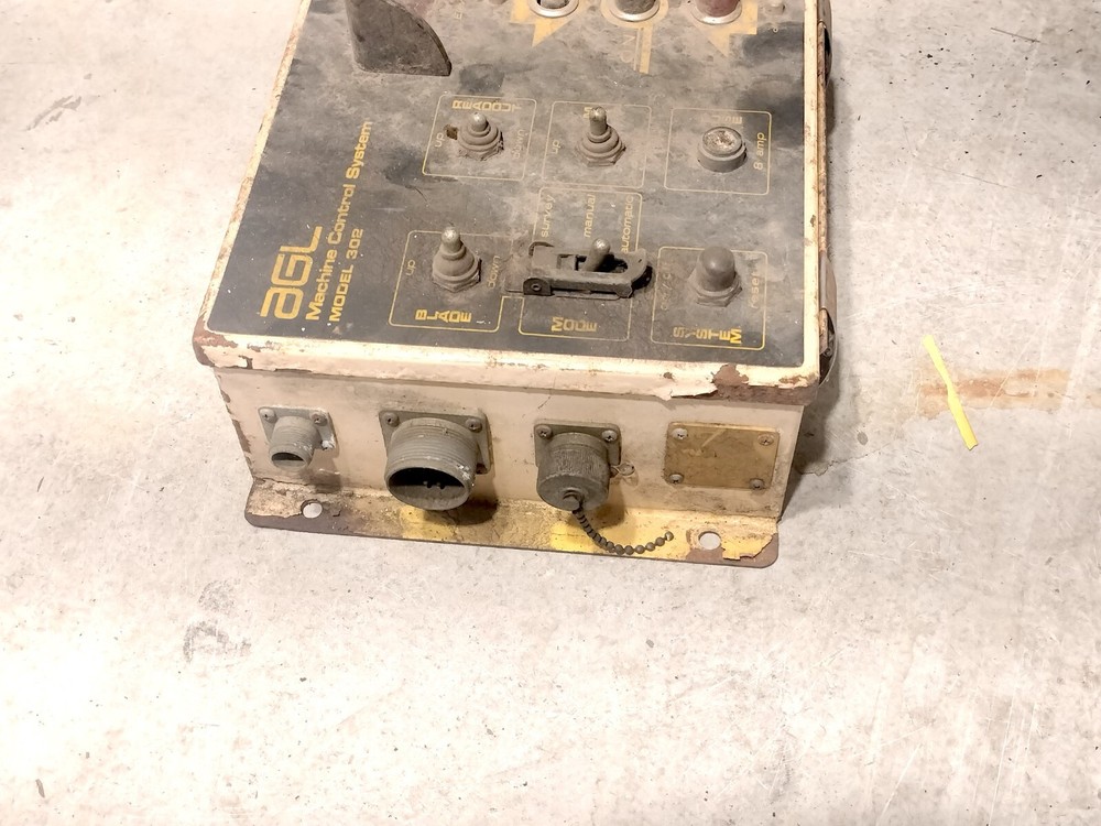 MCS AGL 302 Machine Control System Box Controller Laser Backhoe Dozer