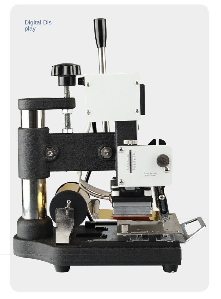 Emboss Number Machine Letters Numbers Embossing Coder Hot Stamping Machine