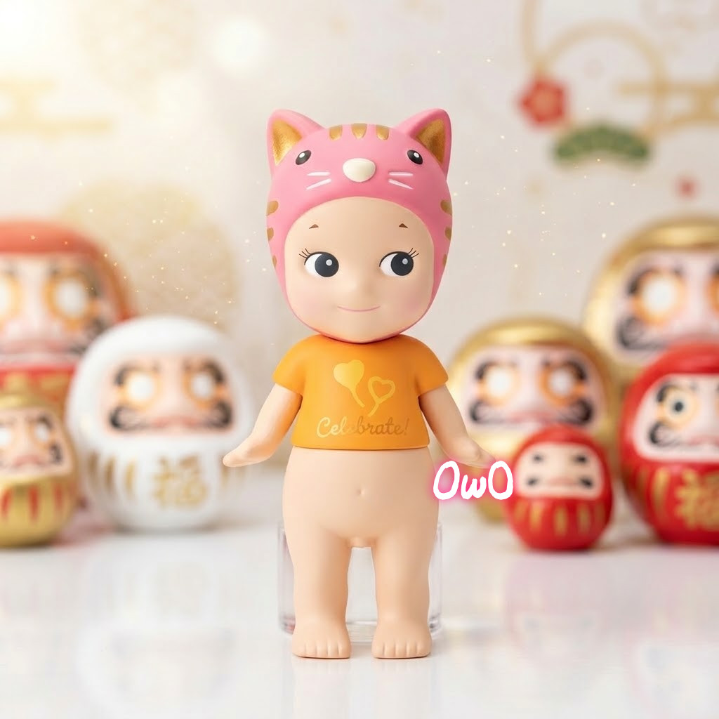 Sonny Angel 2020 Lucky Meow Celebrate Meow Cat Tmall Exclusive Rare Figure