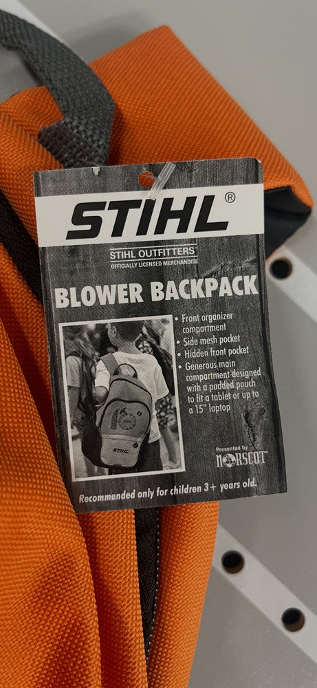 Stihl- Blower School Backpack for Kids