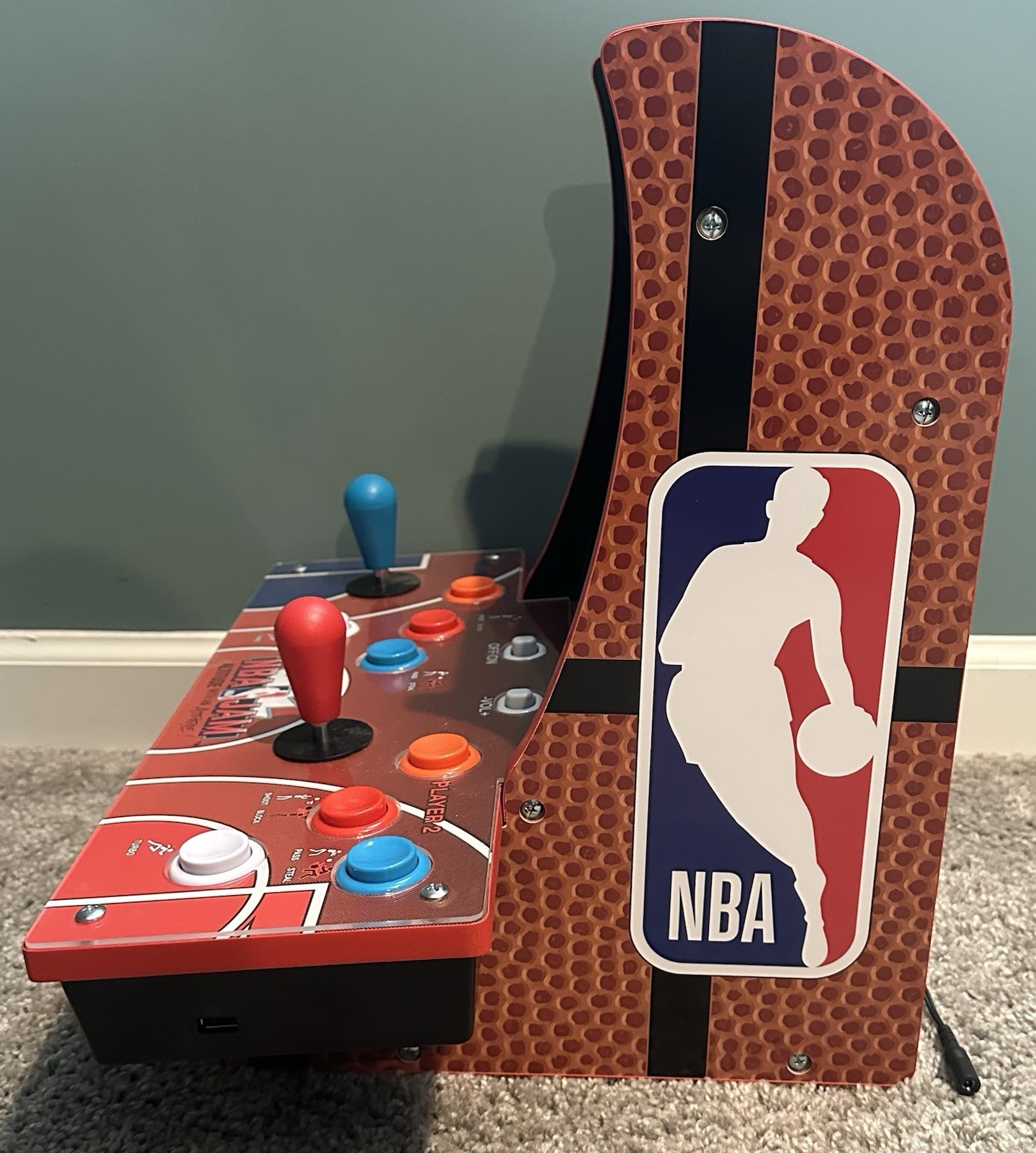 Arcade1Up NBA JAM 2 Player Countercade Bar top Arcade - Excellent Condition