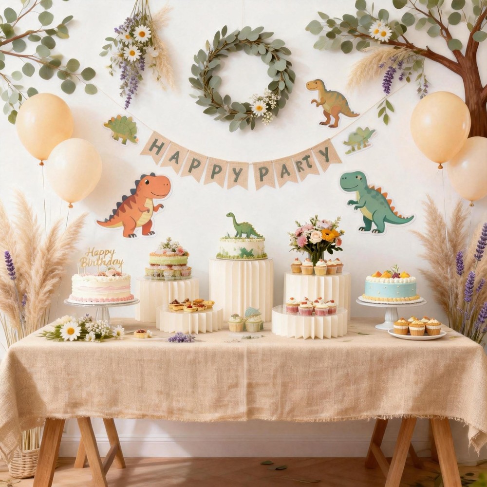 5 Pcs Buffet Risers Food Display Risers for Party Buffet Table, Dessert Table...