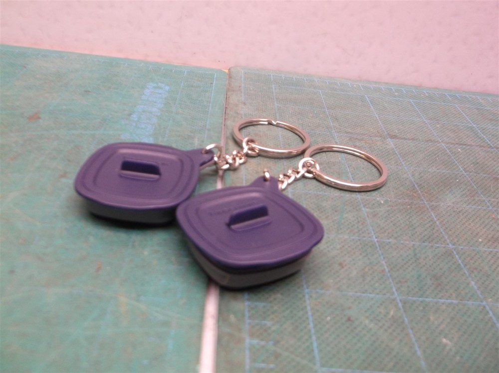 (2) Tupperware MicroPro Grill Keychain