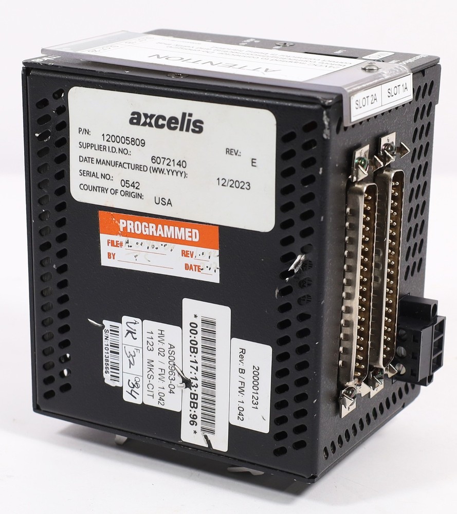 MKS Instruments AS00963-02 MacroNode I/O Module Unit