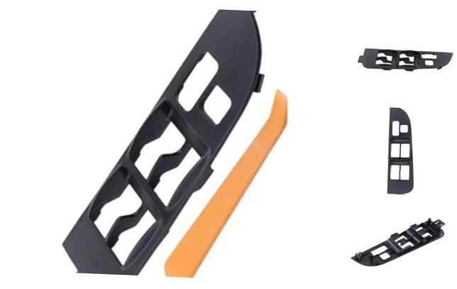 Front Driver Side Window Switch Bezel Black for Toyota Corolla 1998-2002
