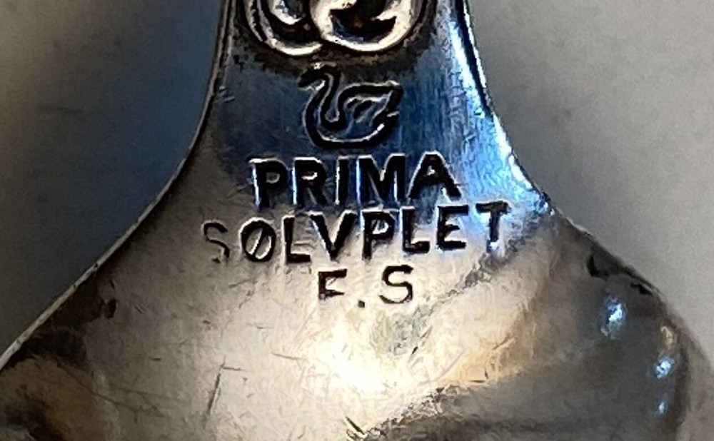 Vintage Prima Solvplet E. S. Spoon