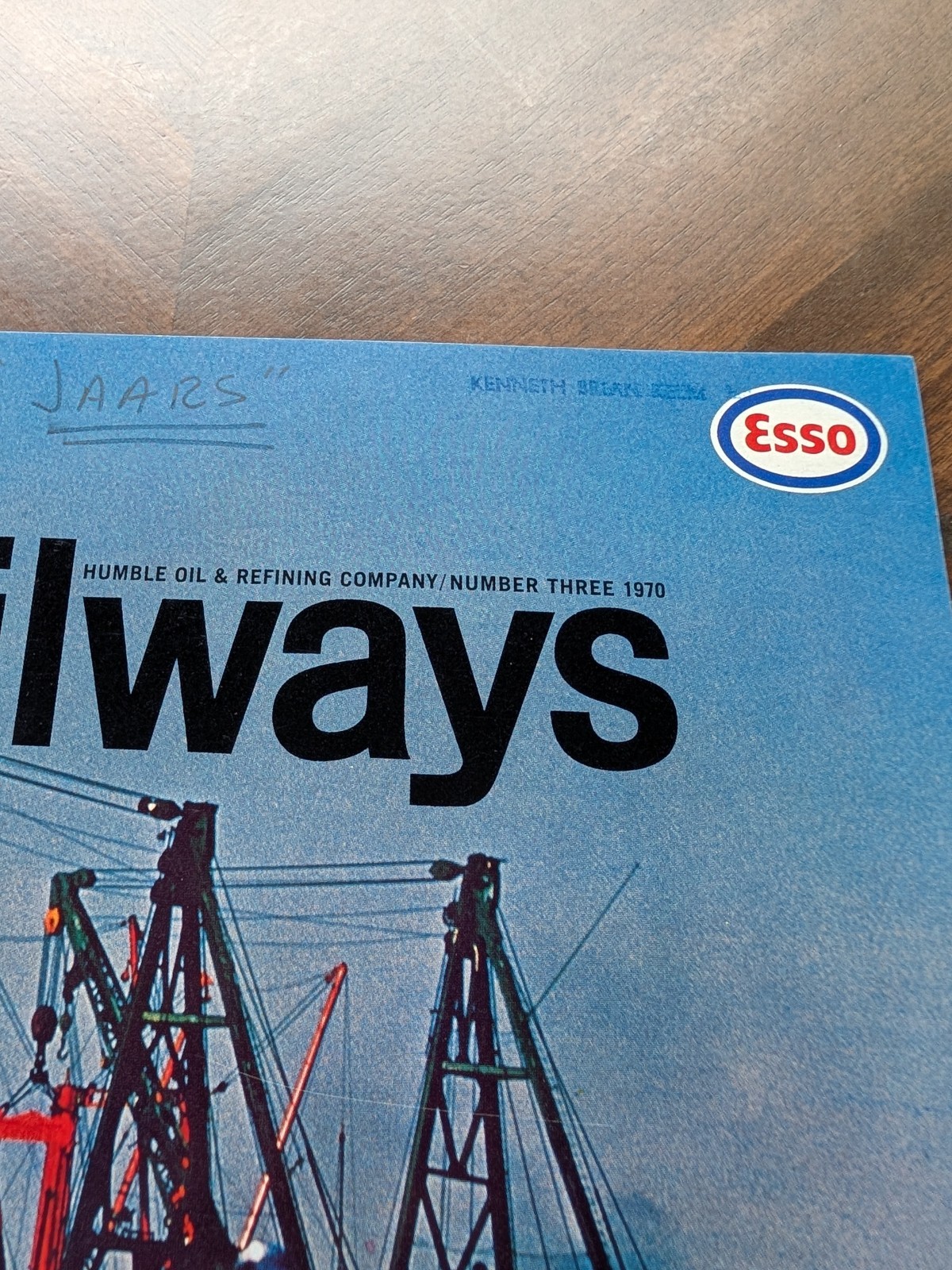 Vintage 1970 Oilways Esso Magazine Humble Oil & Refining Company No 3 Feat JAARS