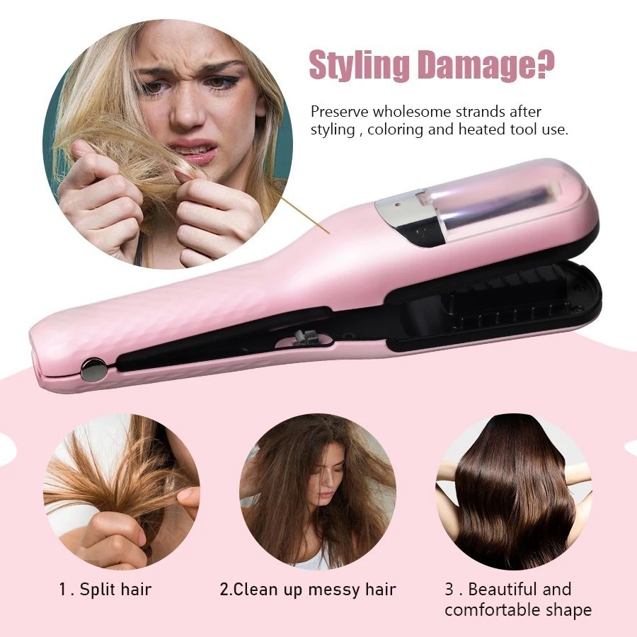 Split End Hair Trimmer Cordless Auto Cutter For Dry & Damaged Hair