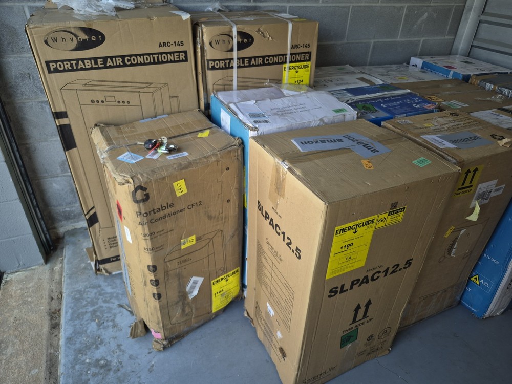 Liquidation bulk air condition units Portable 17 Units Different name brands