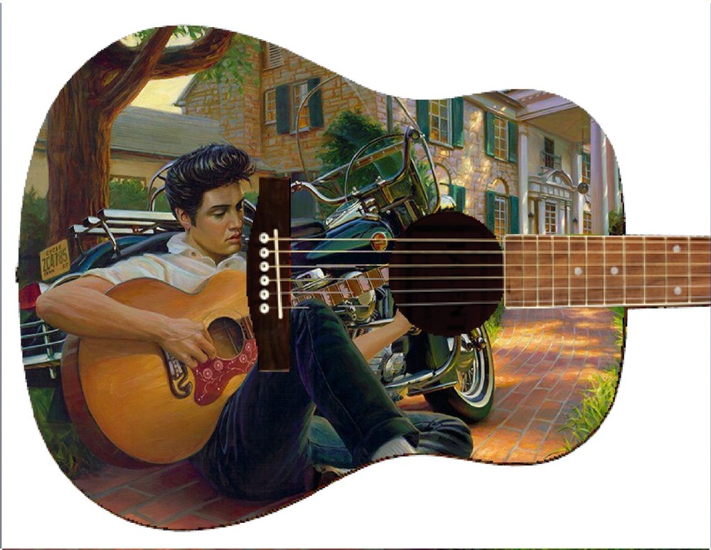 Elvis Custom guitar