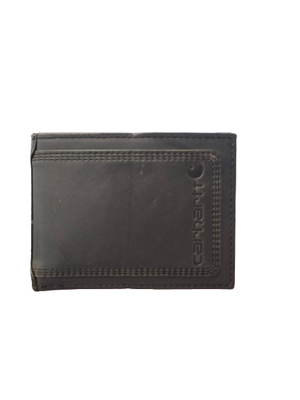 Carhartt Leather Triple-Stitched Passcase Wallet
