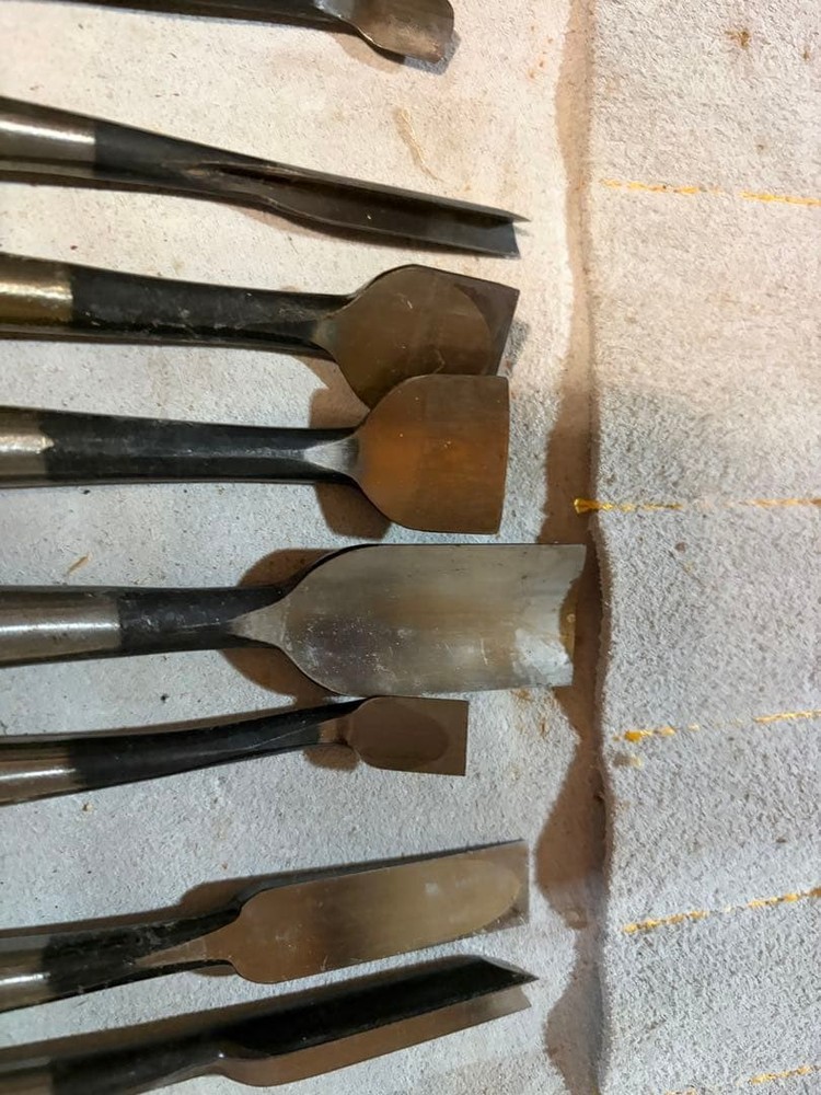 Chisel Set 13pc Woodworking Hand Tools DIY Chisels Excellent Condition
