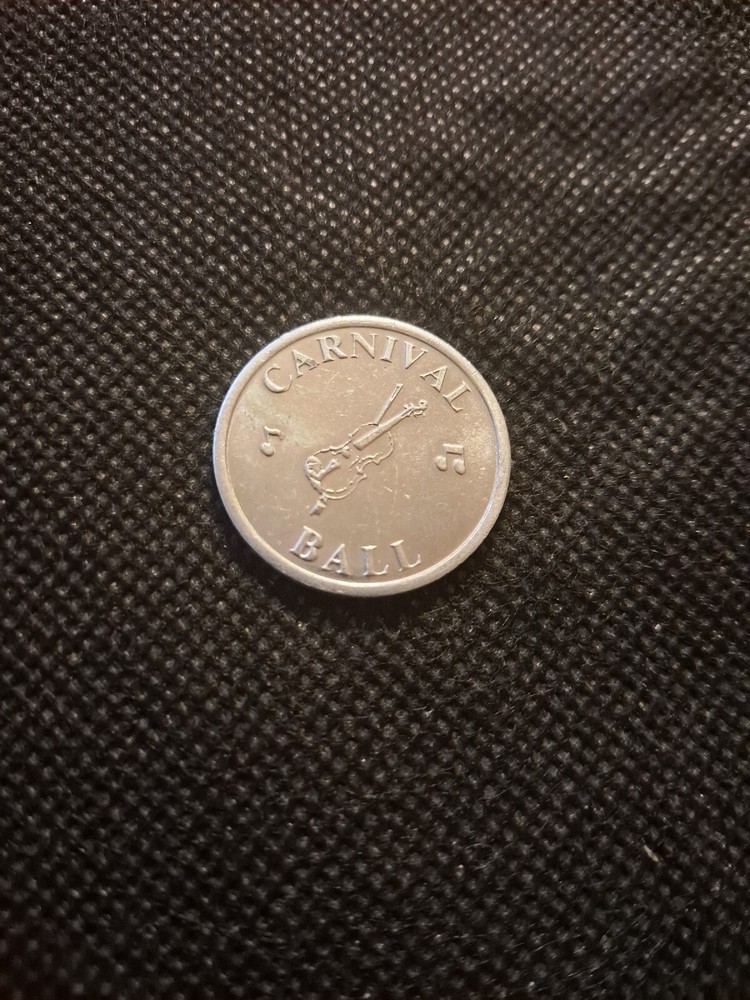 CARNIVAL BALL LANTER SYMPHONY ORCHESTRA TOKEN! e8258UXX