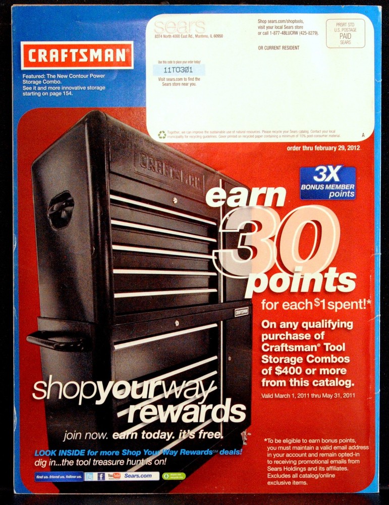 SEARS Tool Catalog - 2011/2012