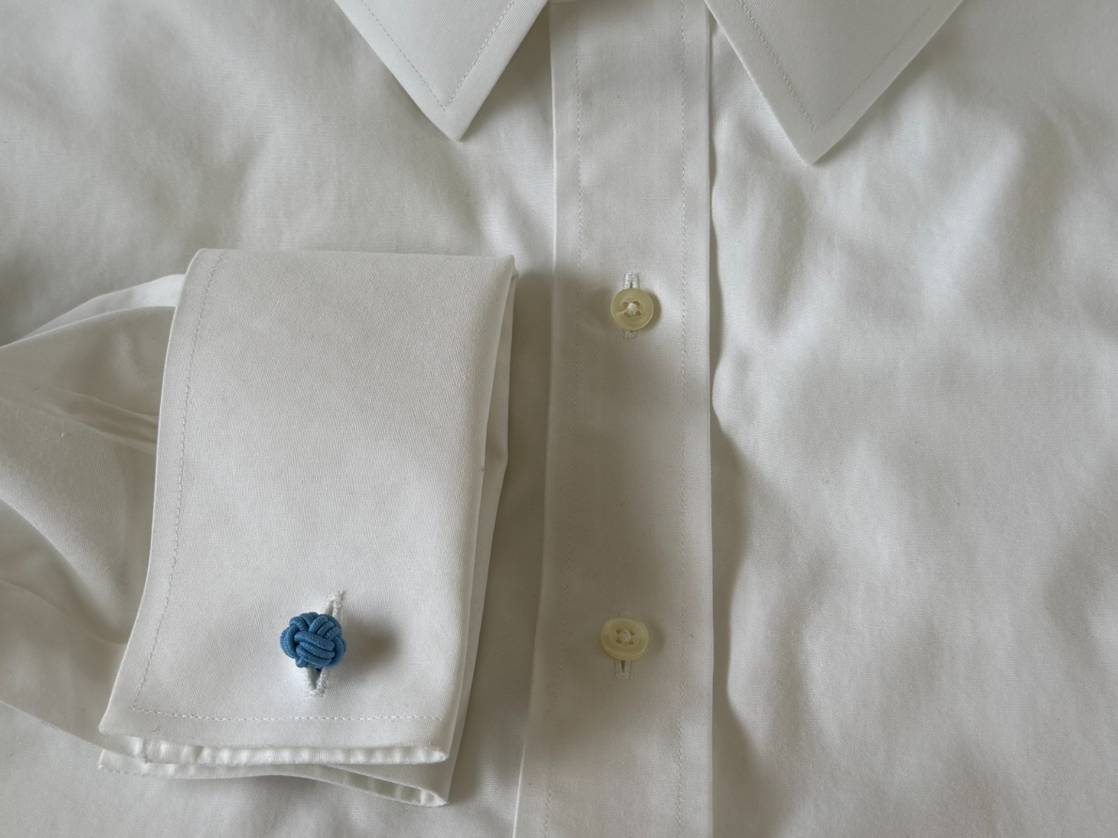 Silk Knot Cufflinks-17 colors-choose your color and set quantity- Free Shipping