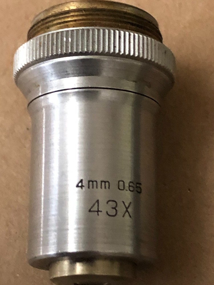 BAUSCH & LOMB EYEPIECE 4MM 0.65 43X OBJECTIVE