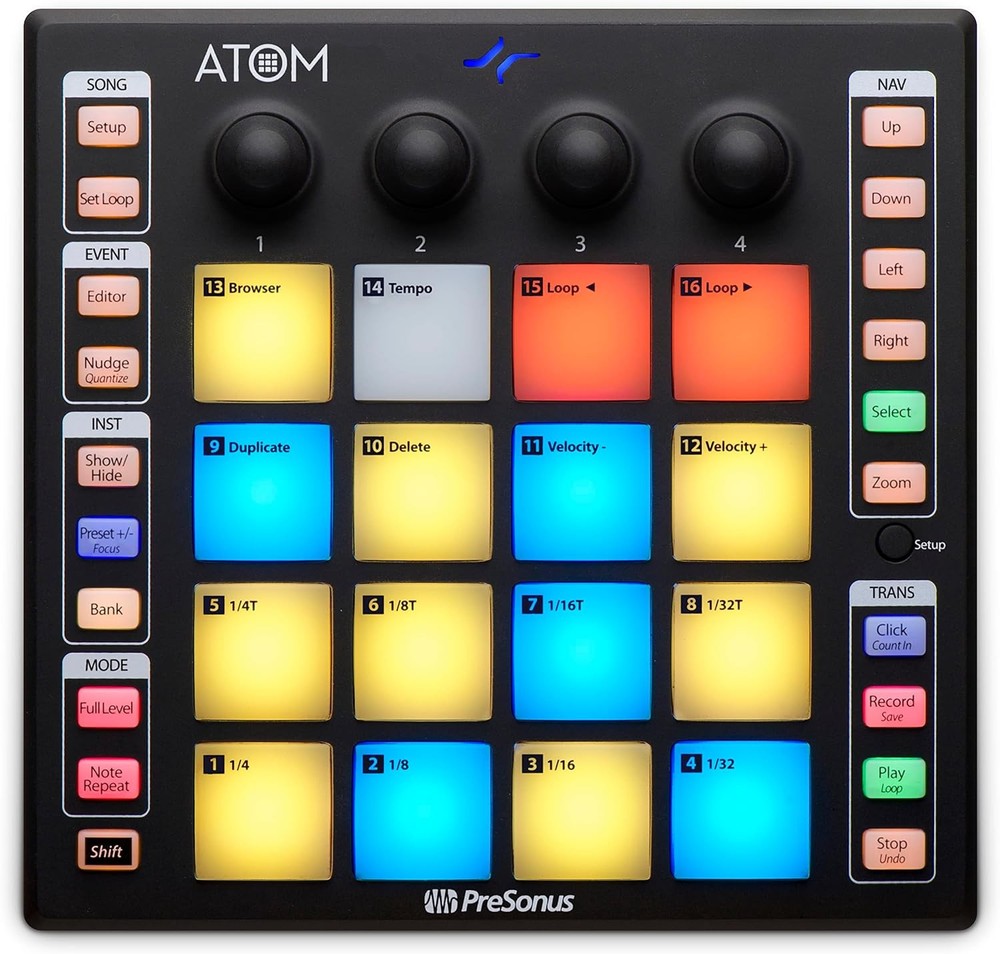 PreSonus ATOM Production & Performance Midi Pad Controller