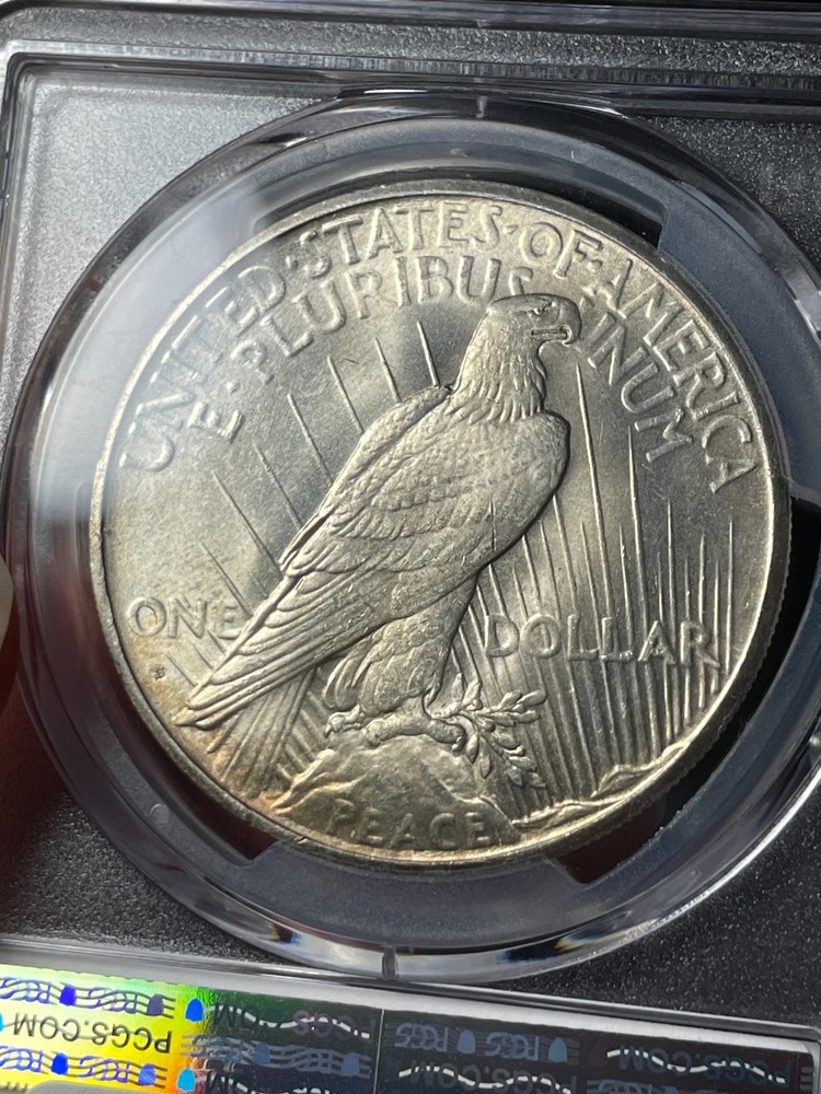1925-S PCGS MS64 Peace Silver Dollar Tough Date