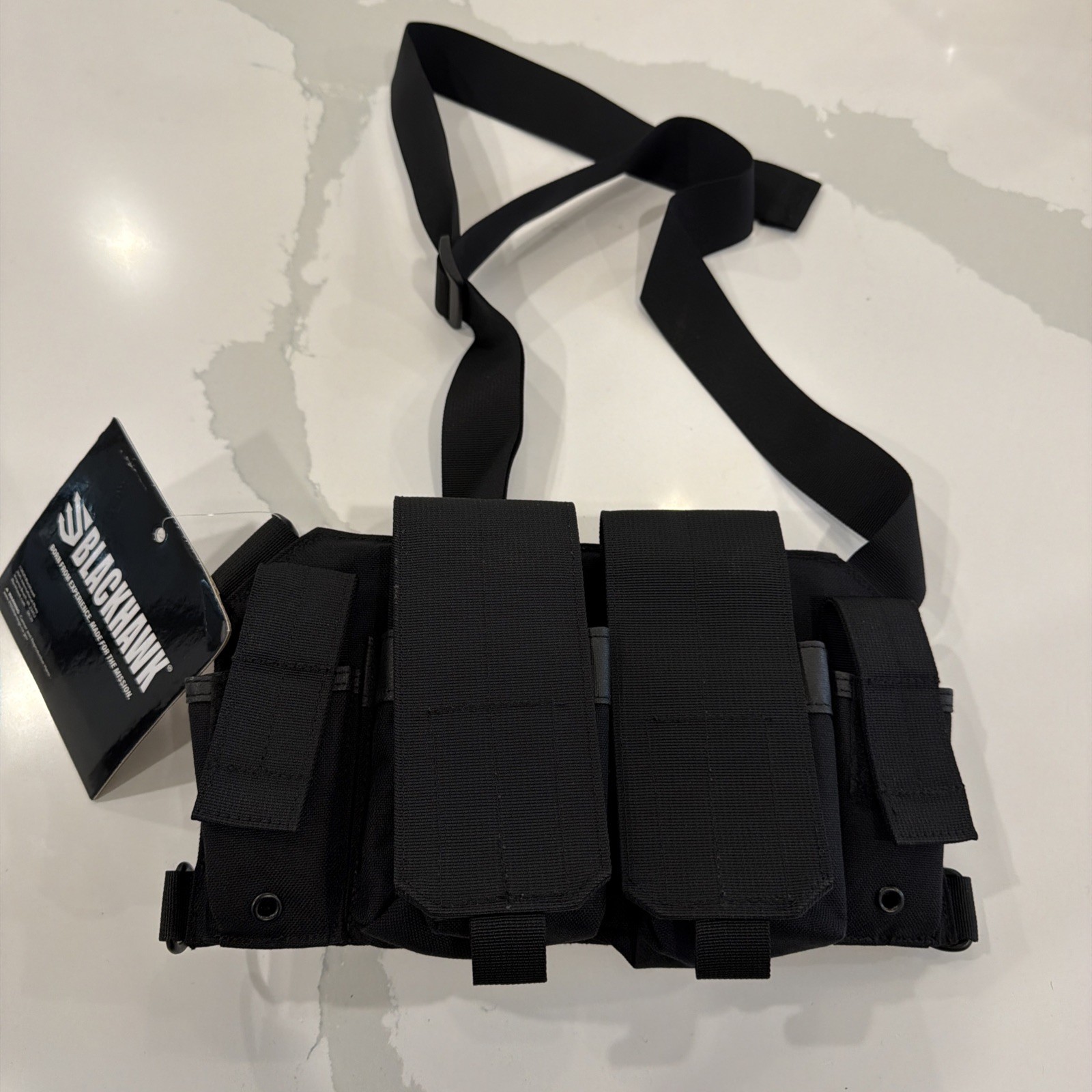 Blackhawk 55RB01BK Rifle / Pistol Bandoleer Black