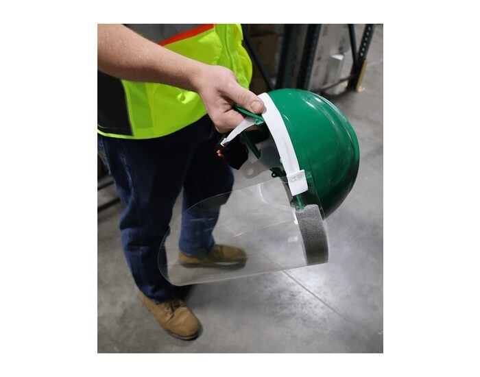 Clear Reusable Face Shield Copolyester Face Shield Foam Padding Elastic 5 PACK