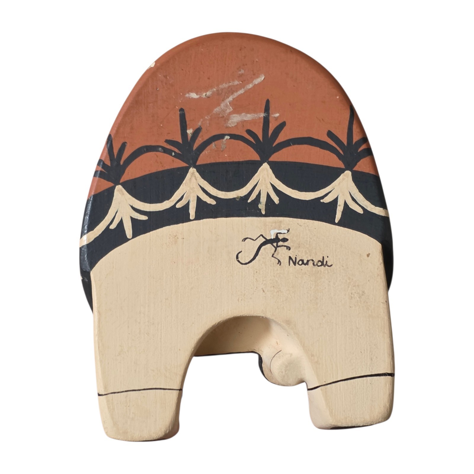 Native Cochiti Pueblo Storyteller Figurine Mother & Children Nandi 6" FLAW READ