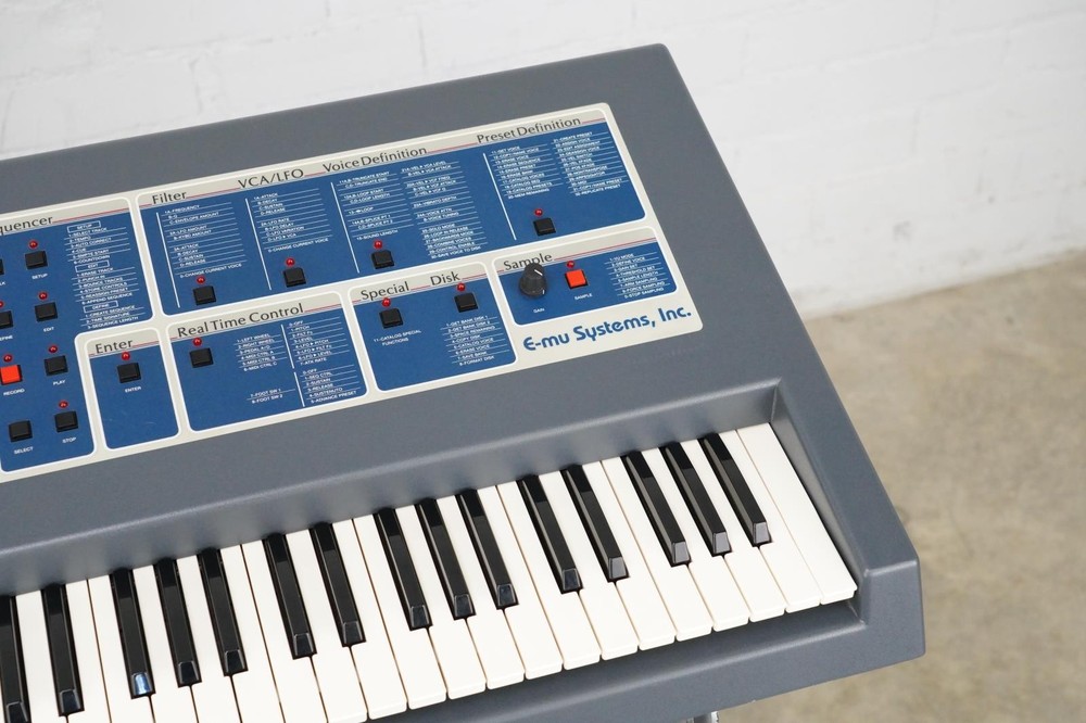 E-MU Emulator II Sampler Synthesizer w/ Gotek Drive & Case #45447