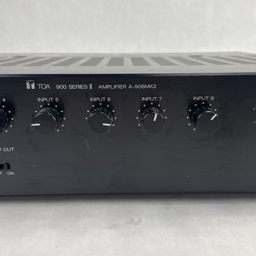 TOA A-906MK2 Mixer/Preamplifier Power Tested