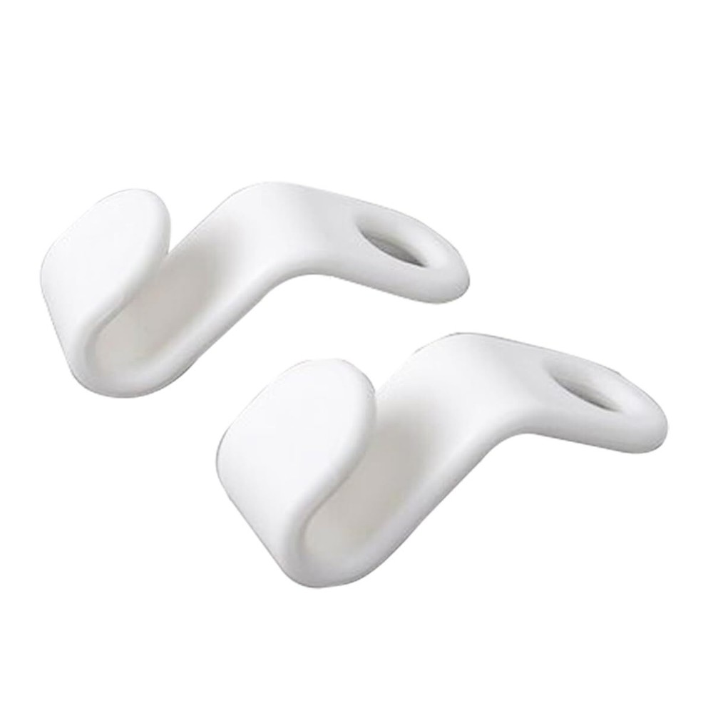 24 PCS Heavy Duty Hanger Attachment Hooks Stackable Closet Space Saver White