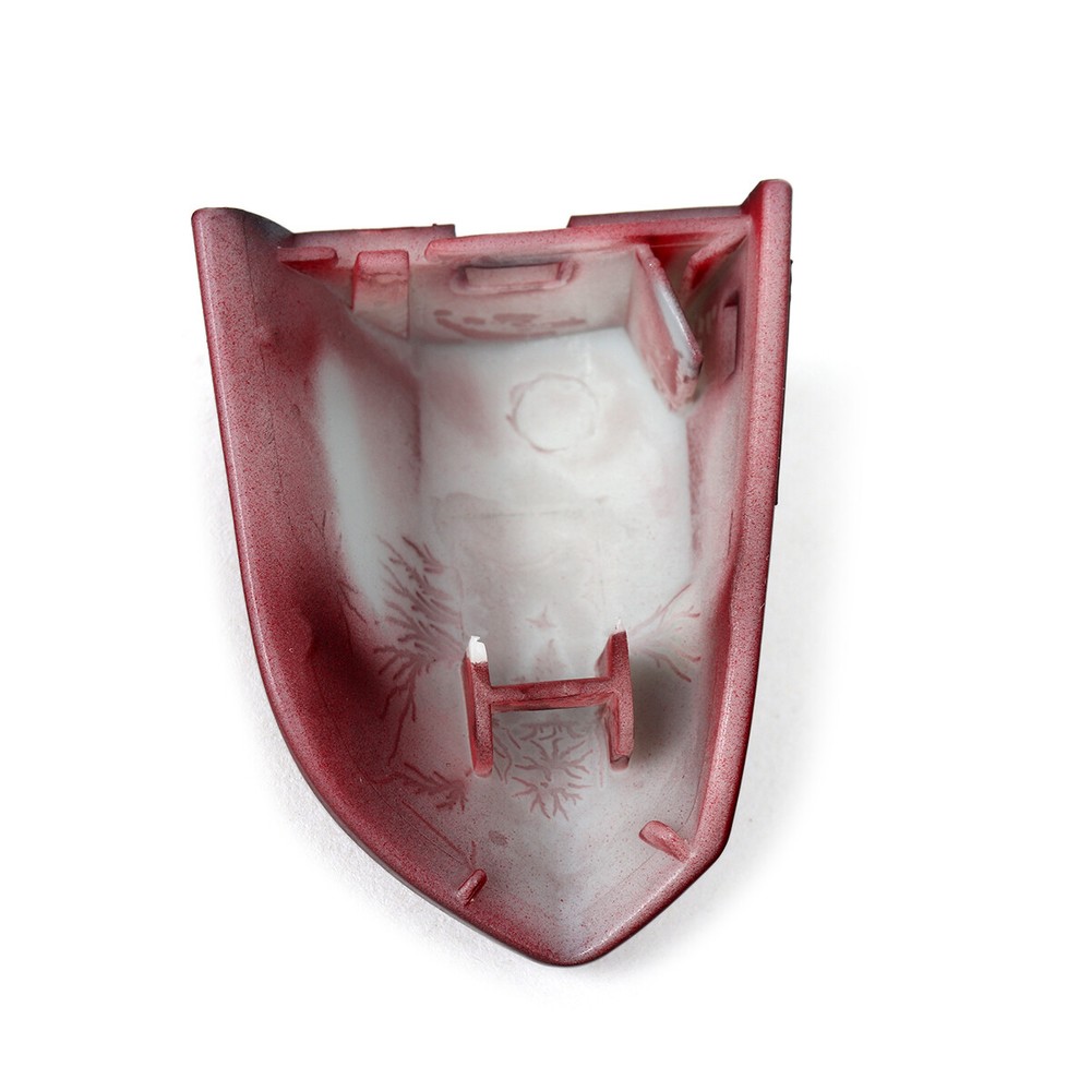 For 2015-2022 Mustang Left Side Driver Door Handle Key Lock Cover Bezel Ruby Red