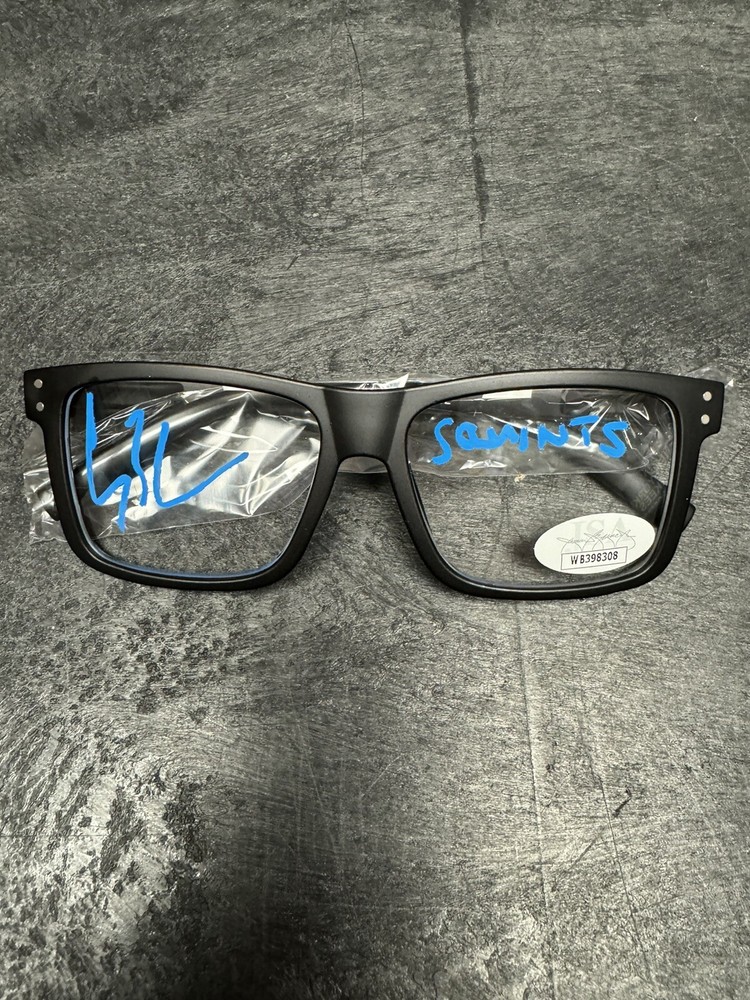 Chauncey “Squints” Leopardi Signed Glasses Inscribed Squints JSA Authenticated