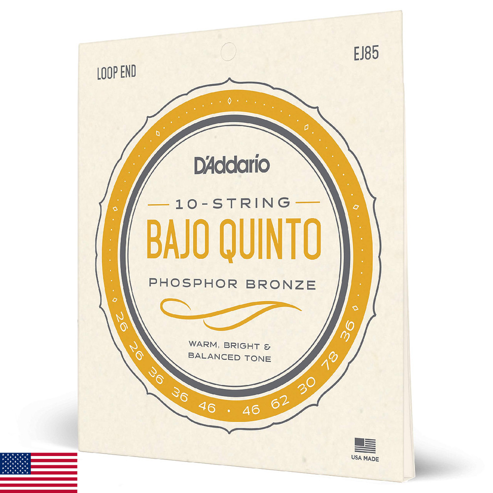D'Addario EJ85 Bajo Quinto Strings