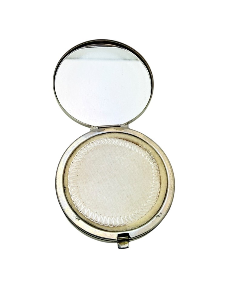 Tiffany & Co. Sterling Silver Round Compact Mirror - Box!