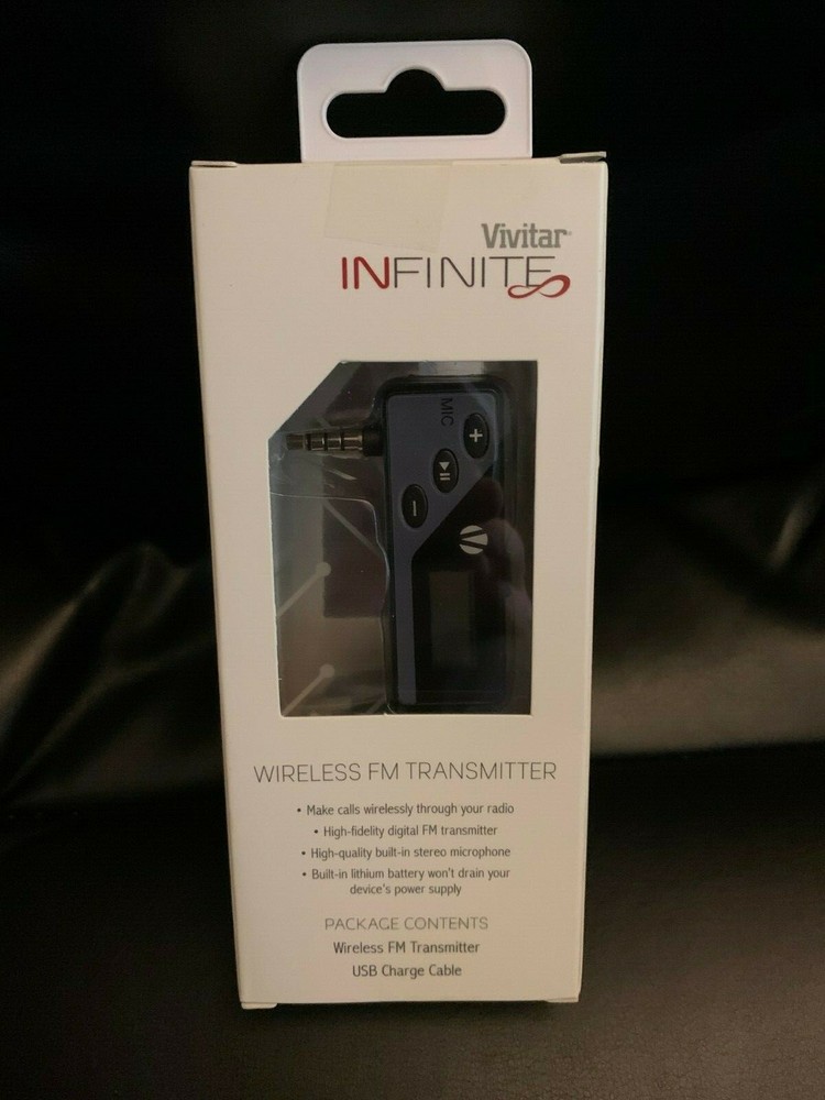 New Vivitar Infinite Wireless Fm Transmitter