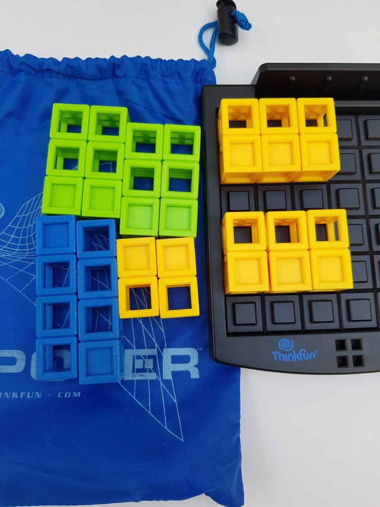 ThinkFun Tipover Tip Over Crate Logic Puzzle Game Strategy Challenge Stem 8+
